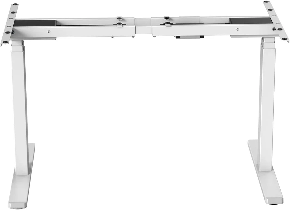 TekDec Electric Standing Desk Base White 3-Stage Dual Motor - NEW - Image 1 of 4