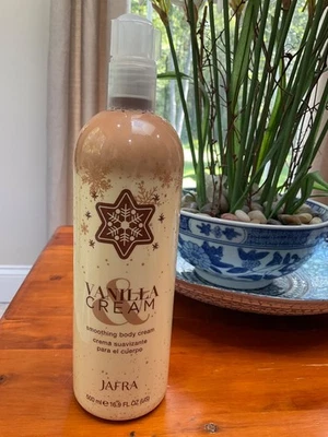 JAFRA ванильный крем разглаживающий крем для тела лосьон 16,9 унц большой 500 мл новый - Изображение 1 из 4