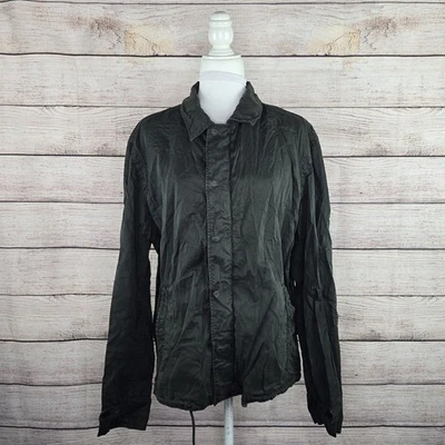 J. Мужская куртка Crew Broken In Washed Worn на молнии Snap Front Chino Deck Barn Размер Large - Изображение 1 из 4