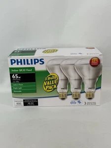 Philips 2-Pack EcoVantage Flood Light Bulb 50W 65W Equivalent Only 2 Bulb In Box - Picture 1 of 2