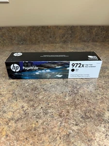 HP PageWide Czarny 972X Wysokowydajny wkład Fabrycznie nowy w pudełku - Zdjęcie 1 z 5