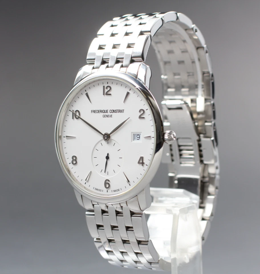 Orologio da uomo Frederique Constant FC200/220/245X QZ quadrante bianco... - Immagine 1 di 4