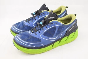 Hoka One One Conquest Blue Yellow EU 47,5 US 13 Herren Laufschuhe F10014F - Bild 1 von 7