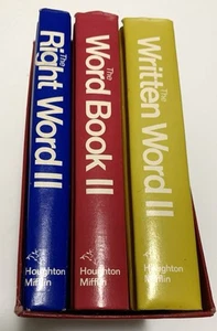 The Word Book II The Right Word II The Written Word II Houghton Mifflin Vintage - Picture 1 of 15