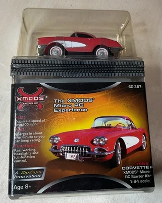 XMODS zip zaps radio shack 1959 corvette starter kit sealed 60-387 mirco rc 1:64 - Image 1 of 4