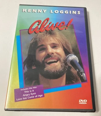 Kenny Loggins - Alive (DVD, 1998) Live Concert Pioneer Artists - Image 1 of 3