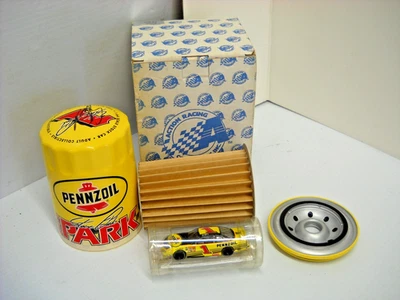 Filtro de aceite Pennzoil firmado Action Steve Park #1 con coche fundido a presión Monte 1:64 02 Foto 1 de 4