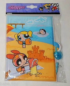 NEW ~POWERPUFF GIRLS~  1- DIARY,BUBBLES,BUTTERCUP,BLOSSOM   7" X 5 1/4" - Picture 1 of 1