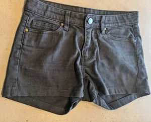 Witchery Denim Black Shorts Size 6 EUC - Picture 1 of 3
