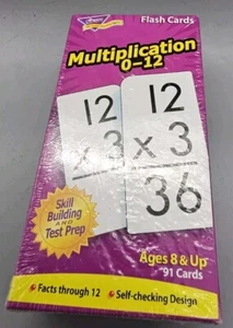 Trend Enterprises Inc. Multiplication Flash Cards New Sealed - Picture 1 of 3