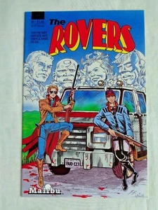 The Rovers No. 1 Sept.1987 Malibu Comics Bieser & Albrecht 1st Printing NM (9.4) - Picture 1 of 9