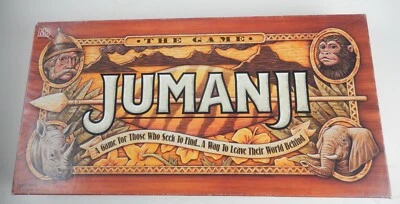 Milton Bradley MB Jumanji The Board Game 1995  Almost Complete - Image 1 of 3