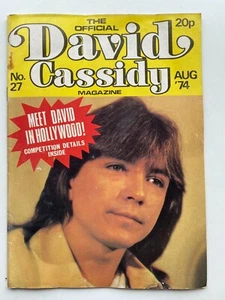 DAVID CASSIDY MAGAZINE No 27 AUGUST 1974 - Imagen 1 de 2