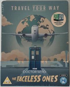 Doctor Who The Faceless Ones (UK Edition) Steelbook Blu-Ray NEW & SEALED - Picture 1 of 6