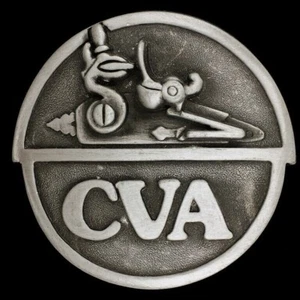 Vtg Cva Rifle Rifles Gun Muzzleloading Muzzleloader Hunter Hunting Belt Buckle - Picture 1 of 2