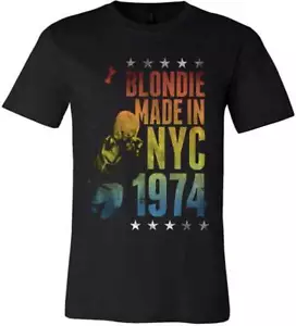 Blondie Debbie Harry Made in NYC Pop Punk Rock New Wave T Shirt ESP-BLO-1002 - Picture 1 of 3