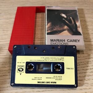 MARIAH CAREY - Emotions / ORG 1991 Taiwan pressing cassette