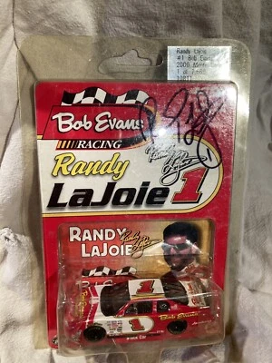 2000 Acción 1/64 Autografiado Randy LaJoie #1 Bob Evans Monte Carlo Foto 1 de 2