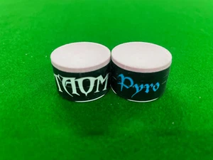 3x Genuine Pieces Pink Taom Pyro Chalk for Billiards Snooker Pool 8ball - Picture 1 of 1