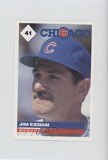 1991 Marathon Chicago Cubs Jim Essian #41