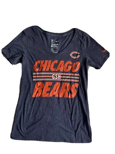 Camiseta Nike manga corta Chicago Bears para mujer con cuello en V talla S - 1 - Imagen 1 de 10