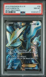 Pokemon Kyurem ex 96/99 - B&W Next Destinies PSA 8 - Picture 1 of 2