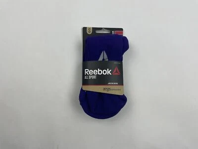 Calcetines Reebok absorbentes de humedad azul marino púrpura rojo blanco tallas para adultos y jóvenes Foto 1 de 4