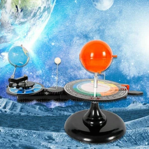 Solar System Orbit Sun Earth Moon Orbital Planetarium Model Science Toy Kids Edu - Picture 1 of 12