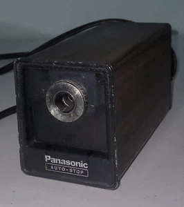 VINTAGE PANASONIC PENCIL SHARPENER, Electric Auto Stop, Tested, FAST SHIPPING - Picture 1 of 7
