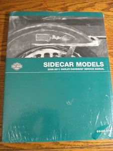 2008 2009 2010 2011 Harley-Davidson Sidecar SERVICE MANUAL, New in Wrap - Picture 1 of 1