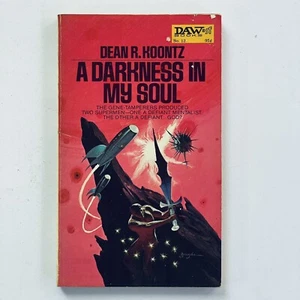 Science Fiction A Darkness in My Soul Dean R. Koontz 1972 Paperback DAW First - Picture 1 of 12