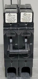 AIRPAX 40A, Line LR26229 209-2-32841-40-V M209 (2 poles unit). 120/240VAC 40A. - Picture 1 of 9