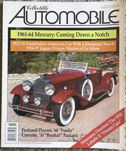Revista de Automóviles Coleccionables Febrero 2000 Studebaker Packard Boatail Jaguar - Imagen 1 de 3