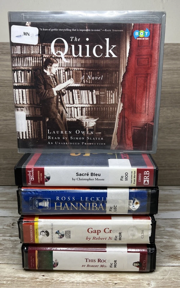 Lot 5 Historical Fiction Audio Books CDs - Supernatural, Ancient Life, Warfare - Image 1 of 4