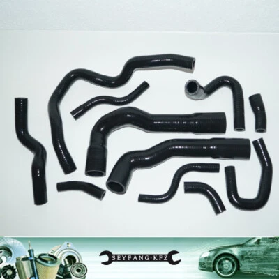 11 teiliges Silikon Kühlerschlauch Set BMW E36 6 Zylinder 325i 328i 330i M3 - Bild 1 von 2