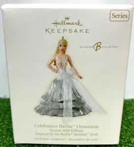 2008 Hallmark Ornament CELEBRATION BARBIE Special Edition BRAND NEW - Picture 1 of 6