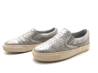 Bronx Damen Sneaker Halbschuhe Schnürschuhe Freizeitschuhe Komfort Silber Gr. 36 — 第 1/4 张图片