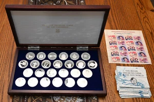 1988 ISOLE VERGINI BRITANNICHE NUOVI TESORI DEI CARAIBI SET ARGENTO!!! - Foto 1 di 5