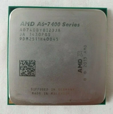 Zócalo AMD A6-7400K 3,50 GHz FM2+ procesador CPU AD740KYBI23JA Foto 1 de 2