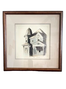 Jim Yarbrough "431 Oakland Avenue” Signed Hand Colored Etching Atlanta 77/350 - Bild 1 von 16