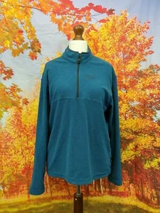 Jack Wolfskin blue half zip Sweatshirt. UK men's size Medium - Picture 1 of 11