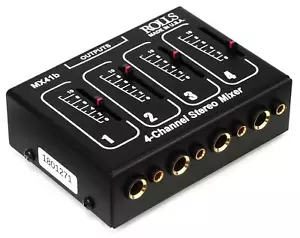 Rolls MX41B Stereo 4-channel Mixer - Picture 1 of 6