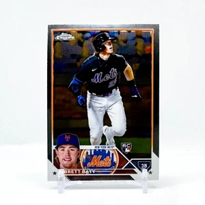 2023 Topps Chrome Brett Baty Rookie #204 - RC - Mets - Bild 1 von 2