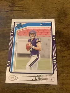 Fútbol Donruss 2024 🏈 Clasificado Novato 🔥RC🔥 J.J. McCarthy - Vikingos - Imagen 1 de 1