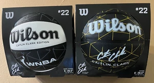 2 NEW CAITLIN CLARK WNBA BASKETBALLs Wilson Women's Size 6 IN HAND 🏀 - Picture 1 of 8