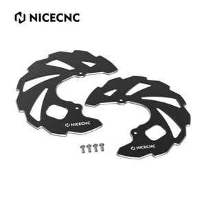2PCS Front Brake Rotor Disc Cover Guards For Yamaha Raptor 700 YFM700R 2006-2023 - Picture 1 of 8