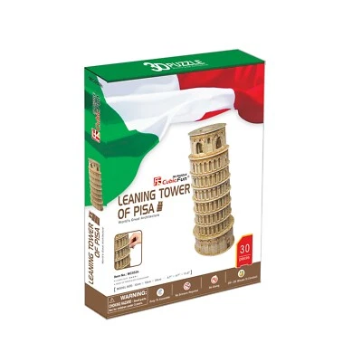Cubic Fun 3D Puzzle Learning Tower of Pisa 30 Pieces World's Great Architecture - Image 1 of 4