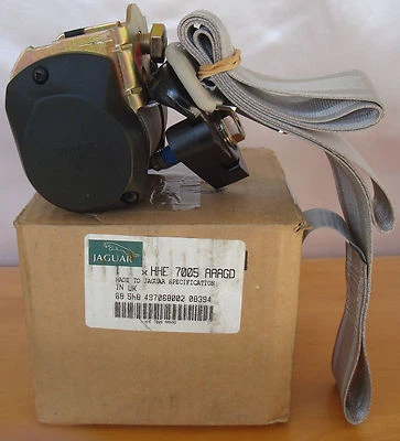 NUEVO 94 95 96 JAGUAR XJS FACELIFT CONVERTIBLE CINTURÓN DE SEGURIDAD DELANTERO IZQUIERDO HHE7005AAAGD Foto 1 de 2