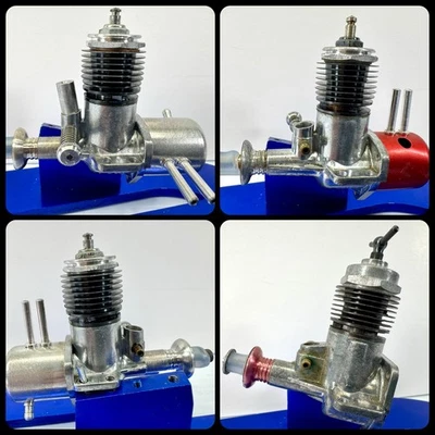 4 Vintage O.K. Cub Engines (3) Glow .049 & (1) Deisel .074 ALL CLEAN ++Comp SM45 - Image 1 of 4