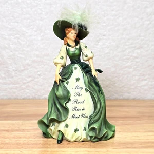 Blessings from the Emerald Isle Figurine 'May The Road Rise To Meet You' 4024A - Picture 1 of 16